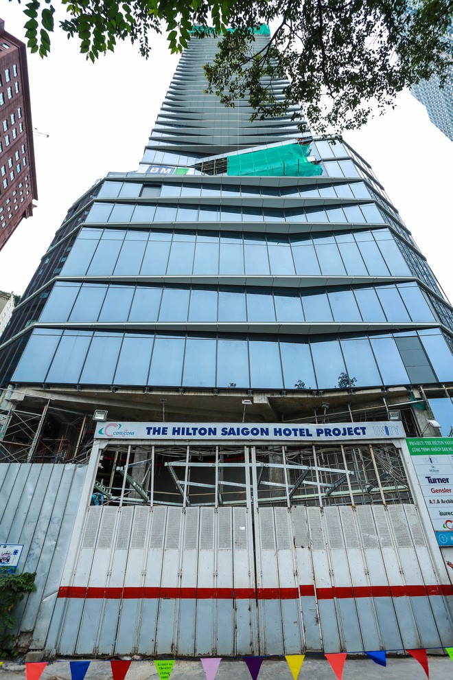 Dự án Khách sạn Hilton Sài Gòn chuẩn bị hoàn thiện vẫn chưa có giấy chứng nhận đầu tư