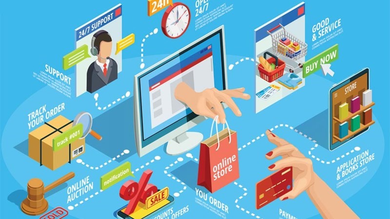 Đề nghị giảm gánh nặng cho các sàn thương mại điện tử