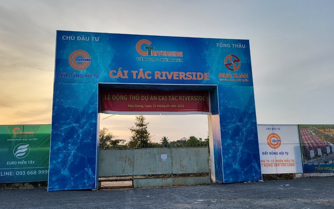 Hậu Giang: Dự án Cái Tắc Riverside chưa trình hồ sơ thẩm định