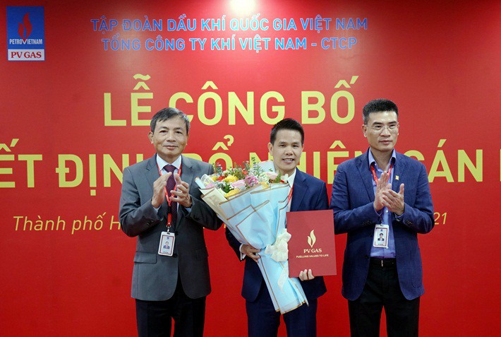 PV GAS công bố quyết định bổ nhiệm cán bộ