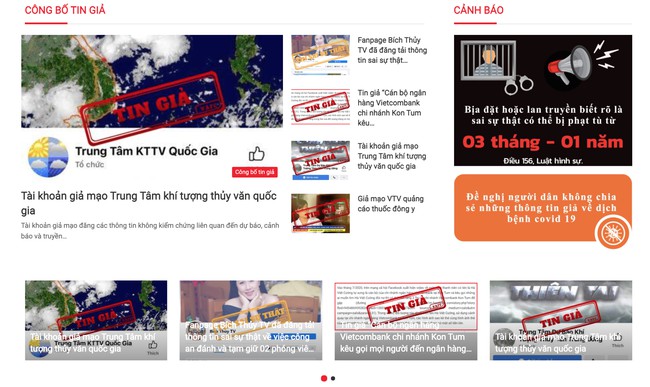 Trung tâm xử lý tin giả Việt Nam hoạt động thế nào?