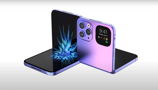 Apple sẽ ra mắt iPhone màn hình gập dạng vỏ sò trong tương lai?