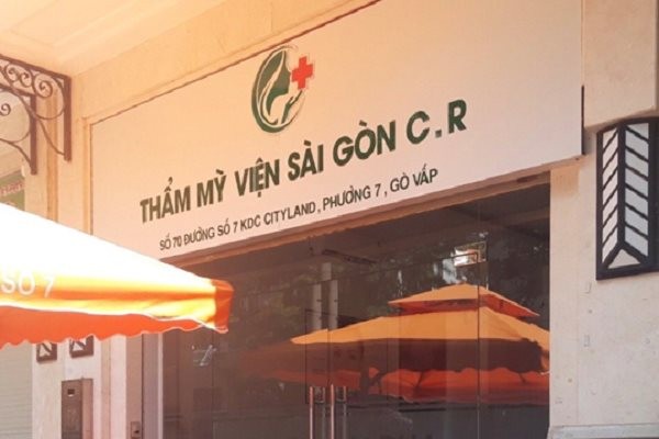 Phát hiện Thẩm mỹ viện Sài Gòn C.R hoạt động 'chui'