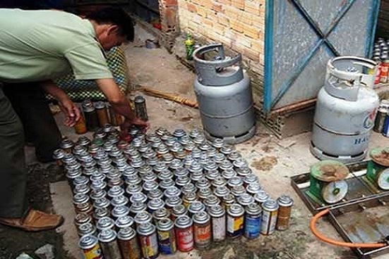 Xử lý vi phạm về ghi nhãn hàng hóa trong lĩnh vực khí, hóa lỏng