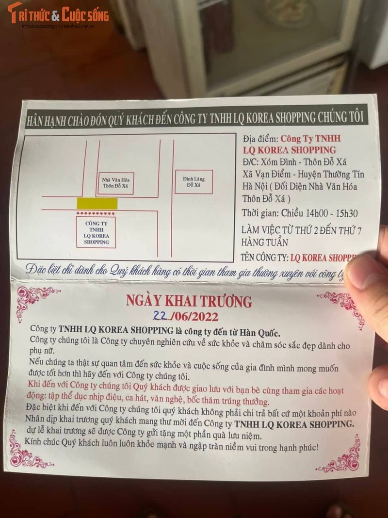 (Bài 3) Cty LQ Korea Shopping bị “tố” bán hàng không hóa đơn, không tem nhãn phụ: Quảng cáo “nổ” cty đến từ Hàn Quốc