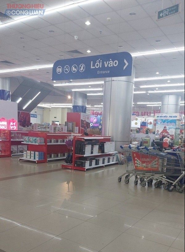 Siêu thị Co.opmart Hải Phòng cấm người tiêu dùng quay video và chụp ảnh