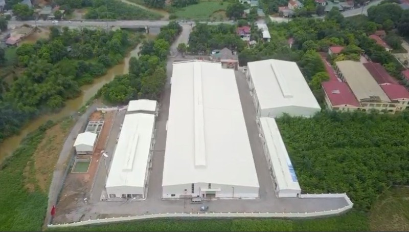 Xây dựng không phép, Công ty CP sữa Tản Viên Ba Vì bị xử phạt 130 triệu đồng