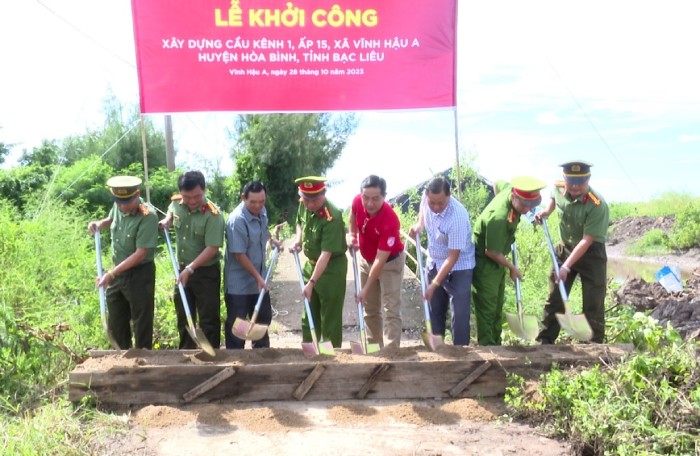 TNG Holdings Vietnam tài trợ xây cầu dân sinh ở Bạc Liêu