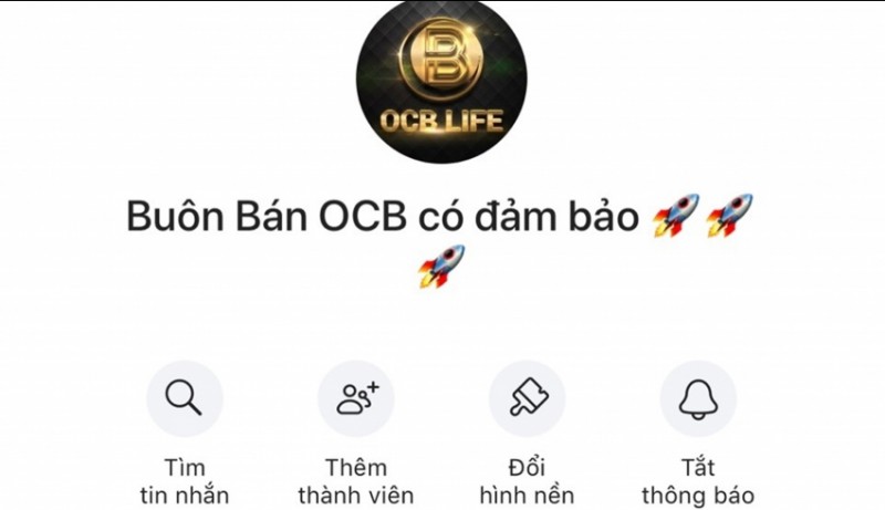 Đầu tư tiền ảo vào Tập đoàn tài chính OCB, nhiều người “sập bẫy” mất hàng chục tỷ đồng