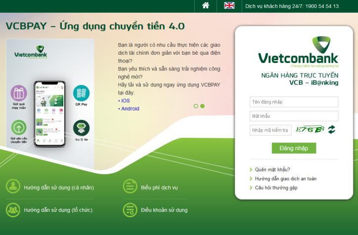 Cảnh báo lừa đảo người dùng qua website mạo danh ngân hàng