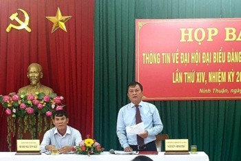 Đại hội Đảng bộ tỉnh Ninh Thuận lần thứ XIV: “Đoàn kết, sáng tạo, kỷ cương, phát triển”
