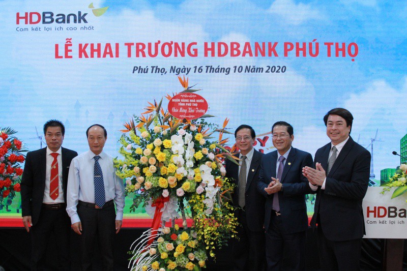 HDBank khai trương và đi vào hoạt động tại vùng đất Tổ - Phú Thọ 