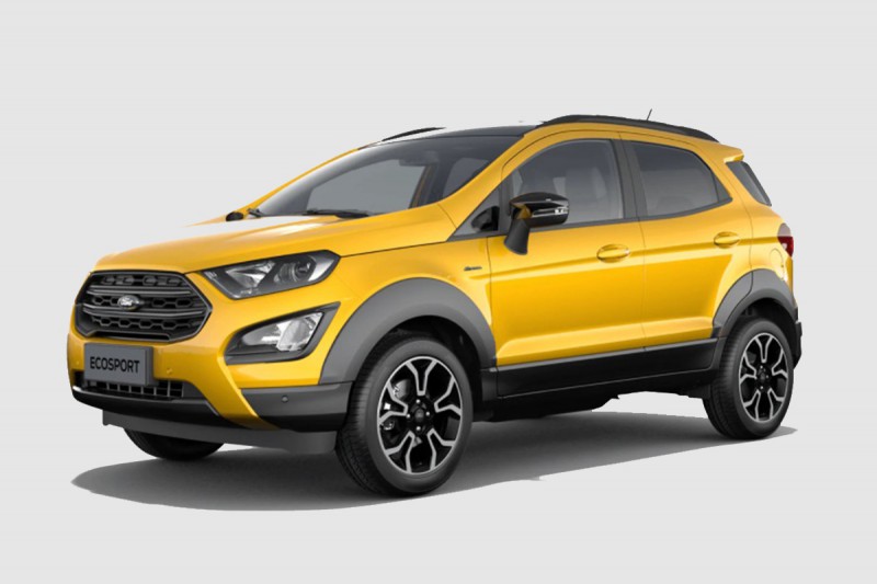 Lộ ảnh phác thảo Ford EcoSport Active 2021