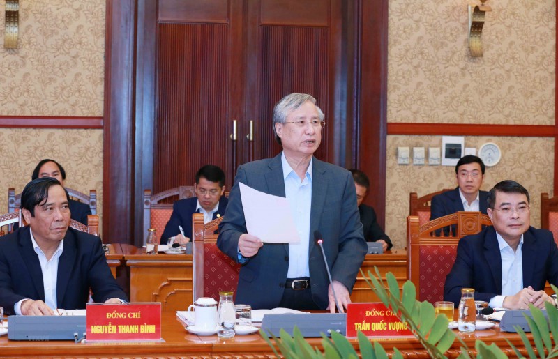 Phiên họp thứ 4 của Tiểu ban Tổ chức phục vụ Đại hội XIII của Đảng