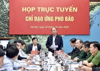Ứng phó cơn bão số 9: Cần đảm bảo an toàn tính mạng của người dân