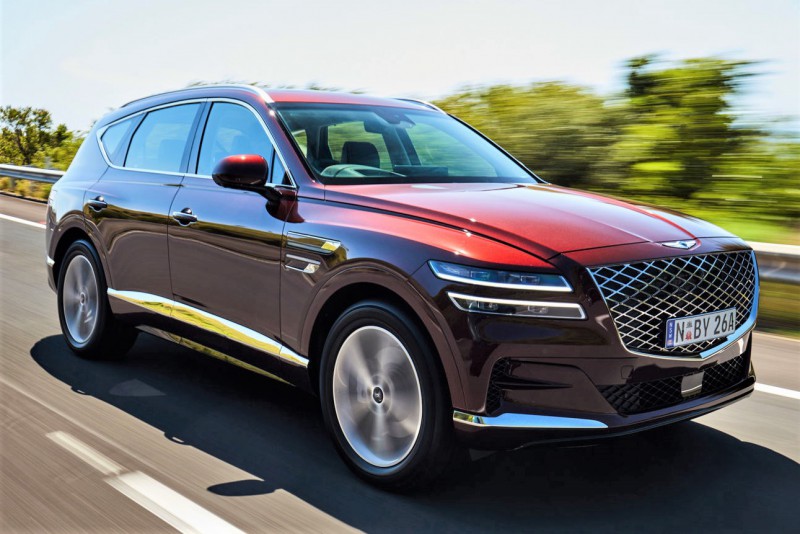 Genesis GV80 2021 có giá từ 63.826 USD tại Australia