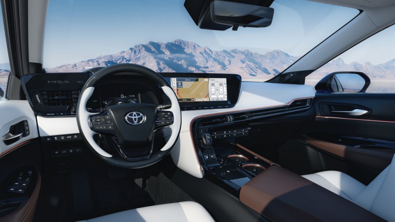 Toyota Mirai 2021 lo dien anh 8