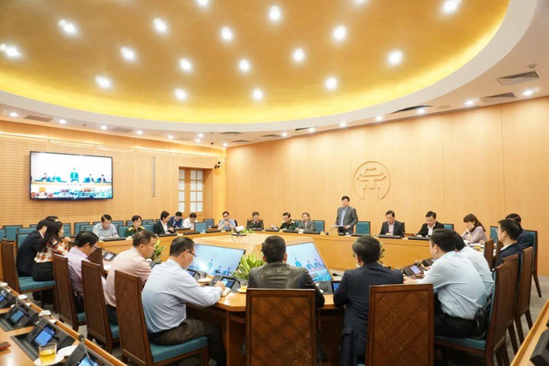Hà Nội tiếp tục chỉ đạo công tác phòng dịch Covid-19