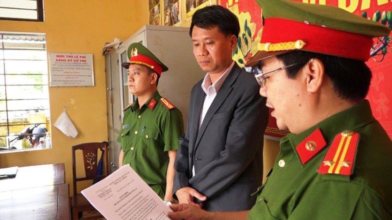 Bắt nguyên Trưởng phòng TN&MT TP. Huế bị bắt