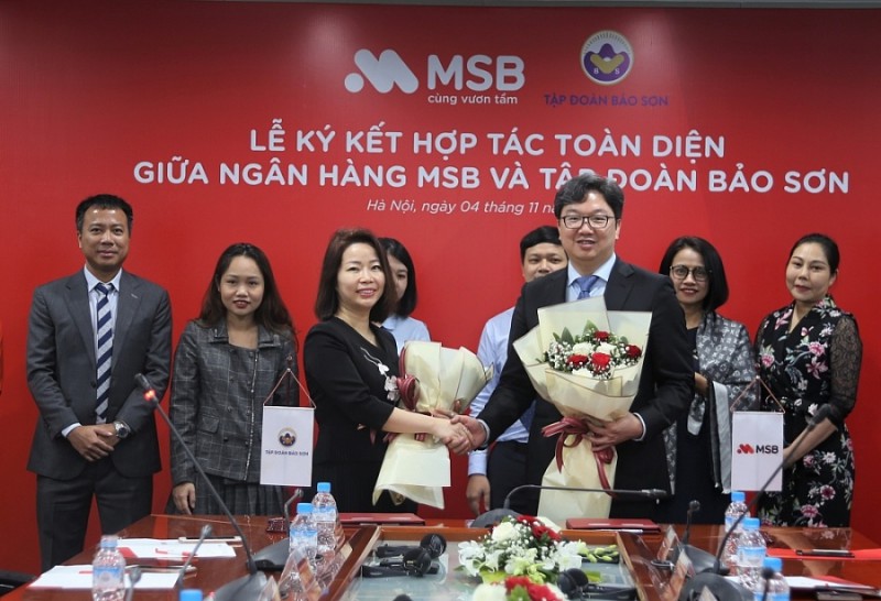 MSB hợp tác toàn diện với Tập đoàn Bảo Sơn