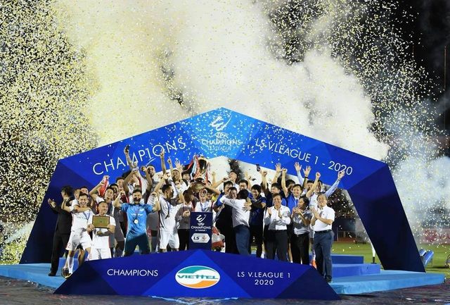 Đánh bại Sài Gòn FC, CLB Viettel vô địch V-League 2020