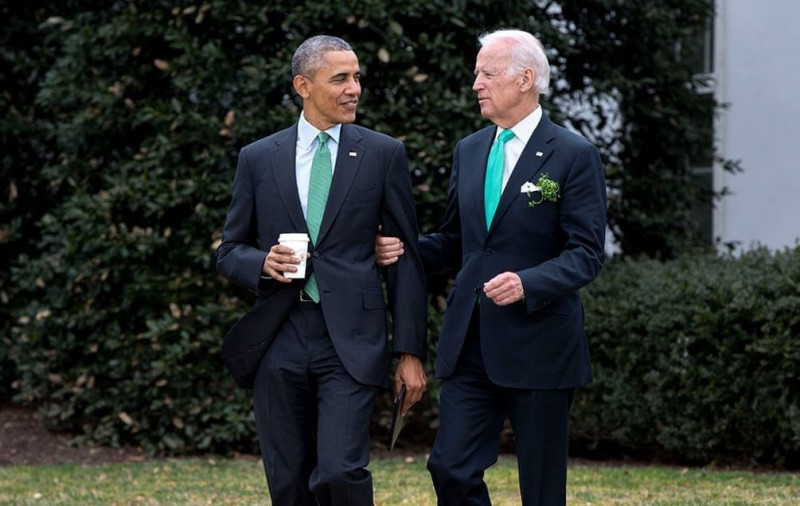 Ông Joe Biden và Barack Obama nhiều lần mặc đồ đồng điệu