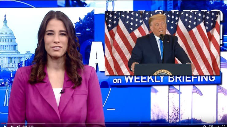 YouTube không gỡ video tuyên bố ông Trump thắng cử