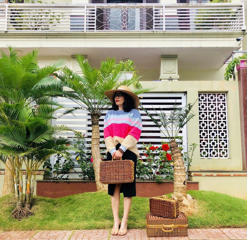 co gai may lan toa cach song xanh den voi moi gia dinh