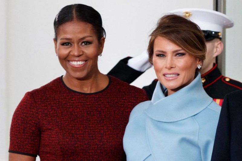 Bà Melania Trump và Michelle Obama nhiều lần diện đồ bình dân