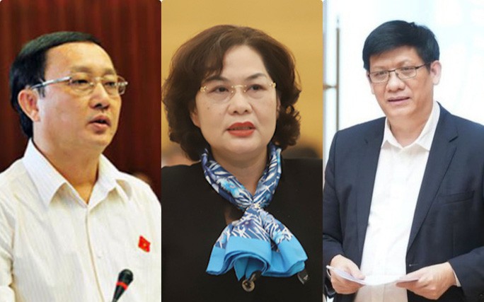 Ba nhân sự cho vị trí Bộ trưởng Y tế, Bộ trưởng KH-CN, Thống đốc NHNN là ai?