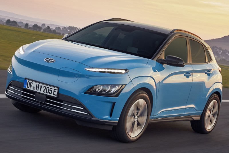 Hyundai Kona 2021 bản chạy điện được ra mắt