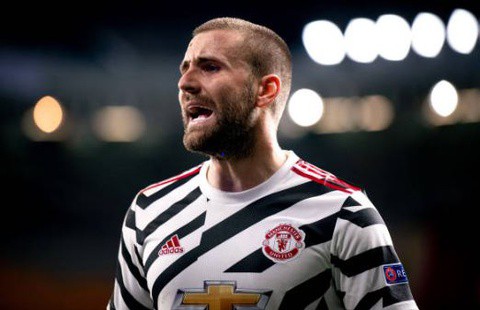 Man Utd mất Luke Shaw trong 10 trận