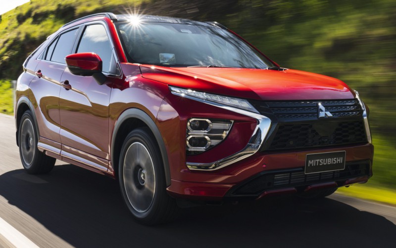 Chi tiet Mitsubishi Eclipse Cross facelift anh 1