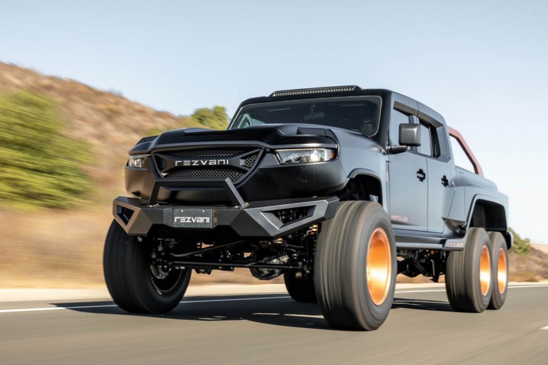 Siêu bán tải Rezvani Hercules 6×6 có giá bán gần nửa triệu USD