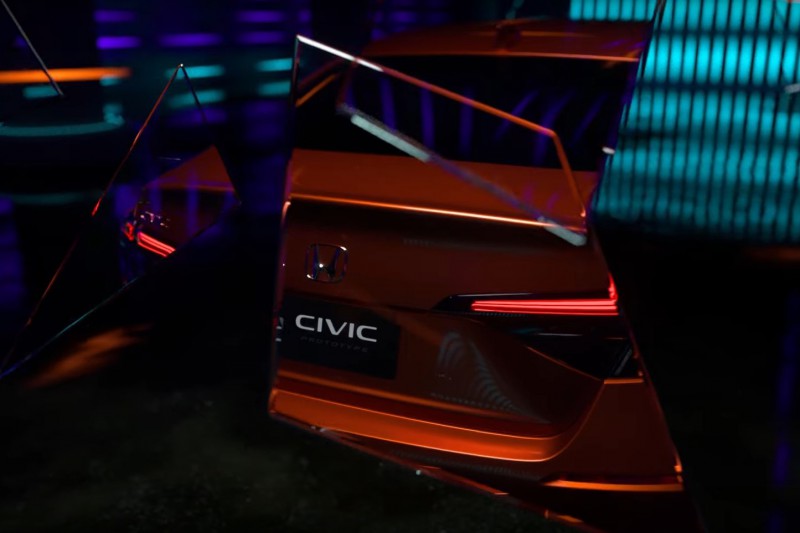 Honda hé lộ thiết kế của Civic 2022