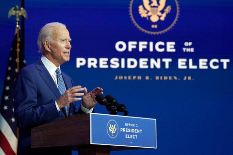 Trung Quốc chúc mừng ông Biden đắc cử tổng thống Mỹ