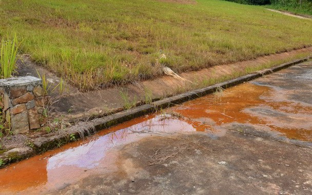 Cận cảnh sụt lún bất thường đe dọa hồ Tuyền Lâm