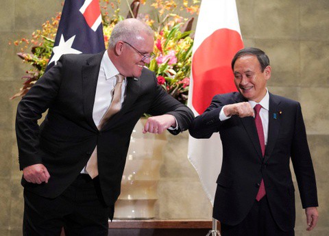 Nhật, Australia đạt thỏa thuận bước ngoặt về tập trận chung