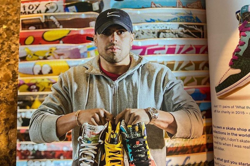 Nhà sưu tầm nổi tiếng với hơn 3.000 đôi giày sneakers