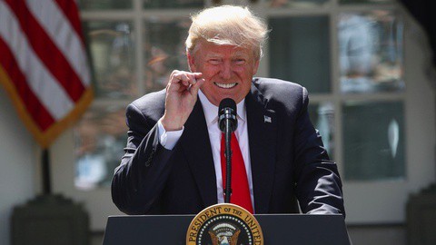 Ông Trump: Hiệp định Paris được sinh ra để hủy diệt kinh tế Mỹ