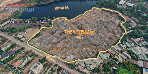 Cận cảnh khu đất dự án The 9 Stellars mà Sơn Kim Land đang rao bán