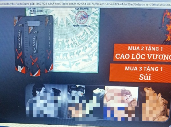 Thịnh Tâm Đường đã quảng cáo TPBVSK Xtra Man như “thần dược” thế nào ?