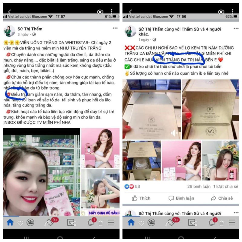 Mỹ phẩm STT WHITE: Ngang nhiên quảng cáo sai sự thật, lừa dối người tiêu dùng?