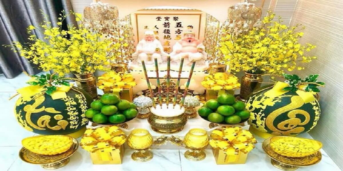 Cách chuẩn bị đồ lễ cúng ban Thần tài Rằm tháng 7 đúng nhất