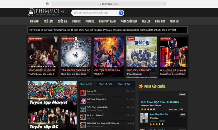 Xâm phạm quyền tác giả, chủ website phimmoi.net bị xử lý ra sao?