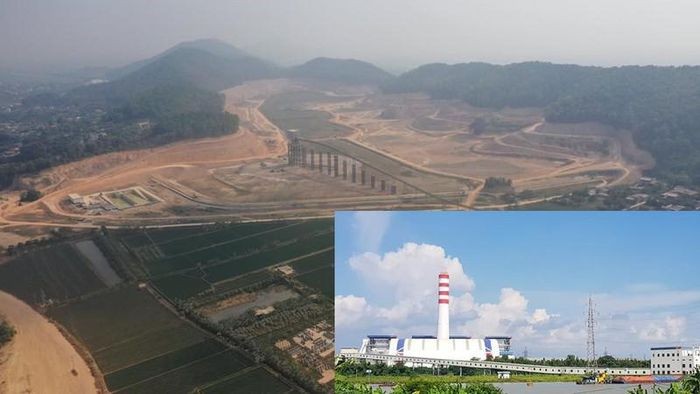 Thi công bãi thải xỉ 'khủng' không phép, Nhiệt điện BOT Hải Dương bị xử thế nào?