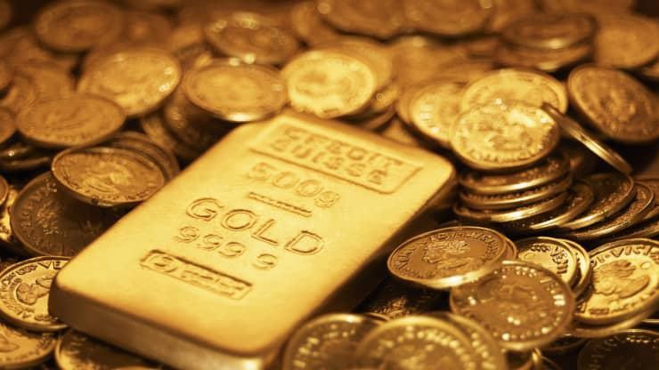 Giá vàng xuống đáy 2 tuần vì đồng USD giữ đà tăng