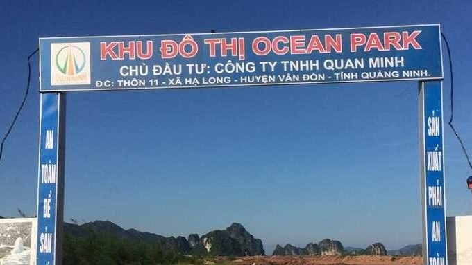 Công ty TNHH Quan Minh, chủ đầu tư khu đô thị Ocean Park nợ tiền thuế gần 148 tỷ đồng