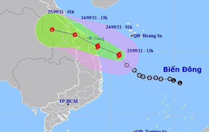 Áp thấp mạnh thành bão số 6, đổ bộ từ Thừa Thiên Huế đến Quảng Ngãi