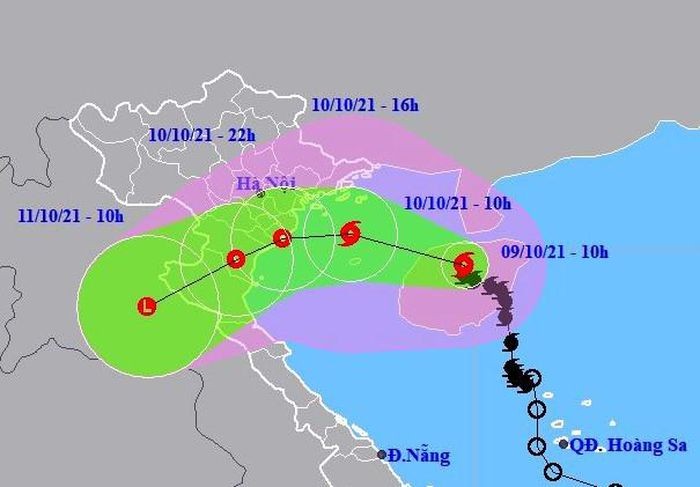 TIN BÃO KHẨN CẤP (cơn bão số 7) và các chỉ đạo ứng phó